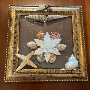 3-D HANDCRAFTED SEASHELL ART